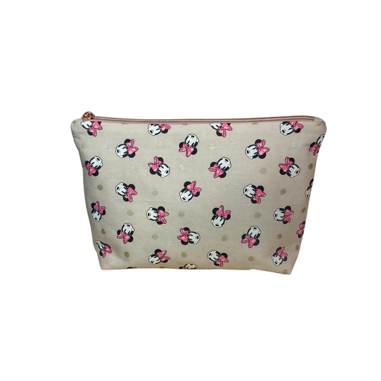 Large Beauty Bag - Minnie Pink Bow