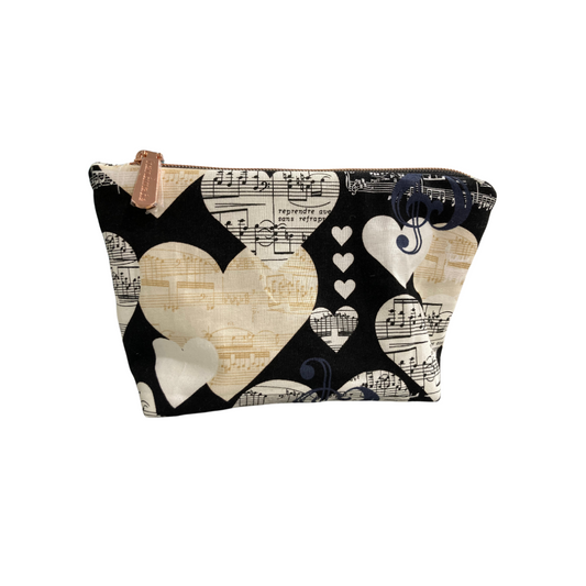 Small Beauty Bag - Music comes from the Heart